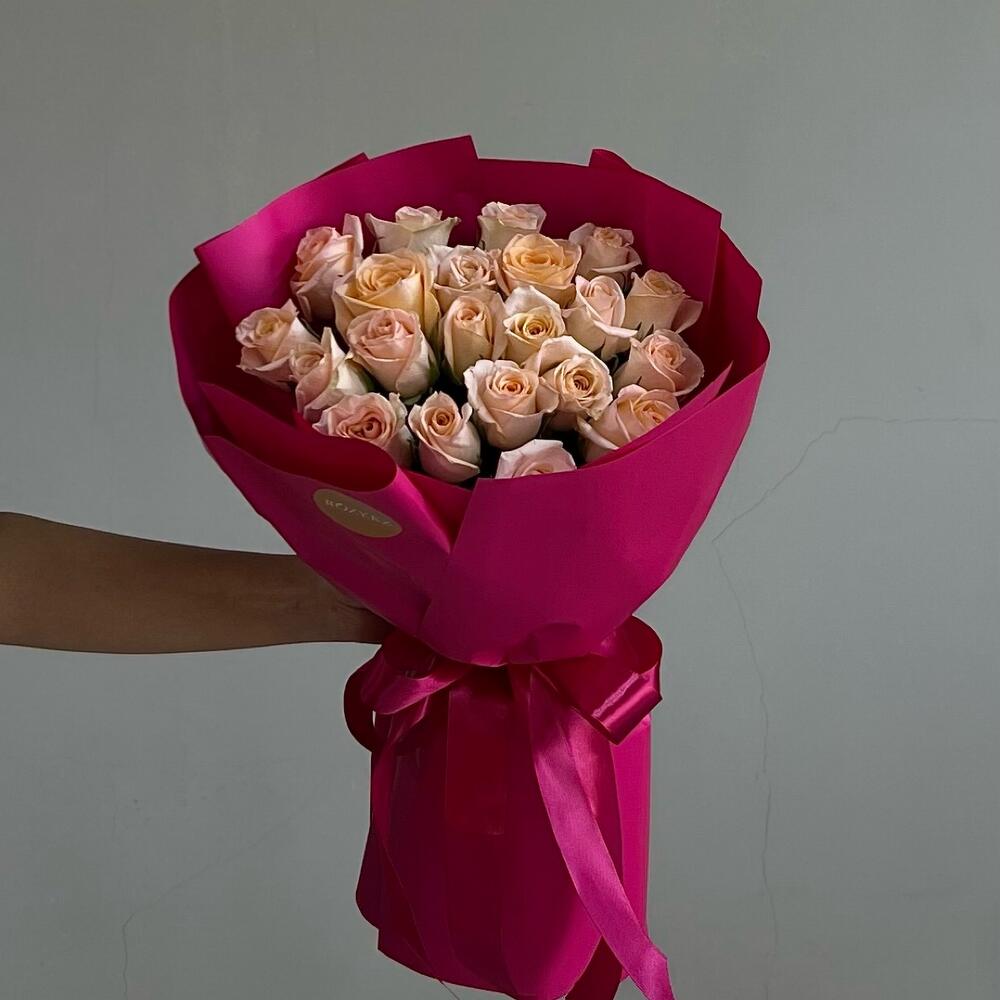 Букет из 21 роз 50 см (10.87)
